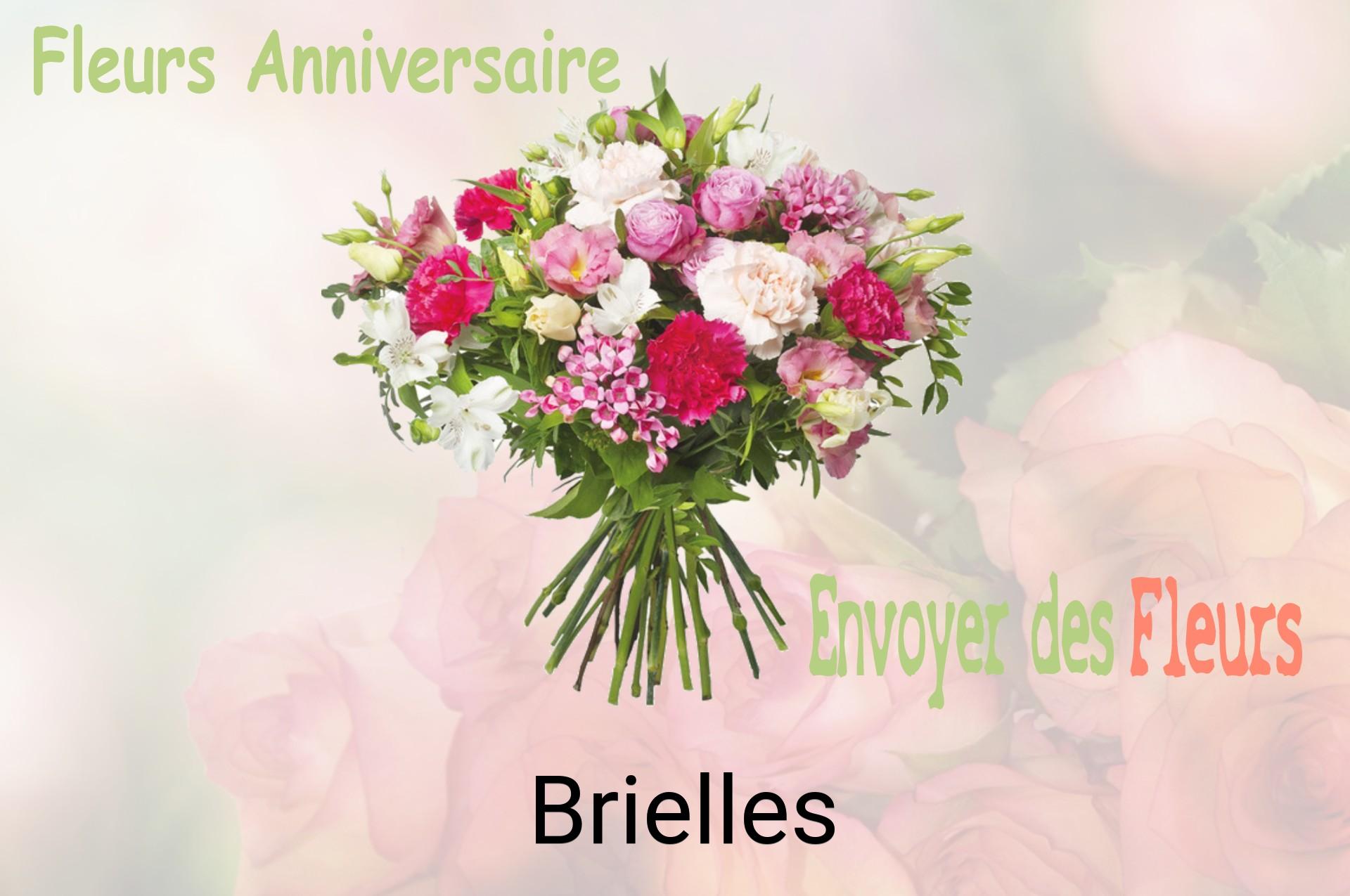 Bouquet de fleurs d’anniversaire livré à Brielles